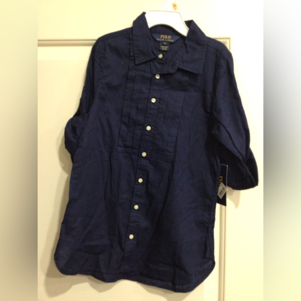 Polo Ralph Lauren Deep Blue light weight Shirt, 6X